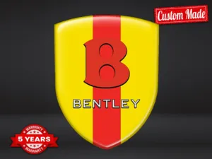 Bentley Sticker Porte Auto Sport Étoile Personnalisable